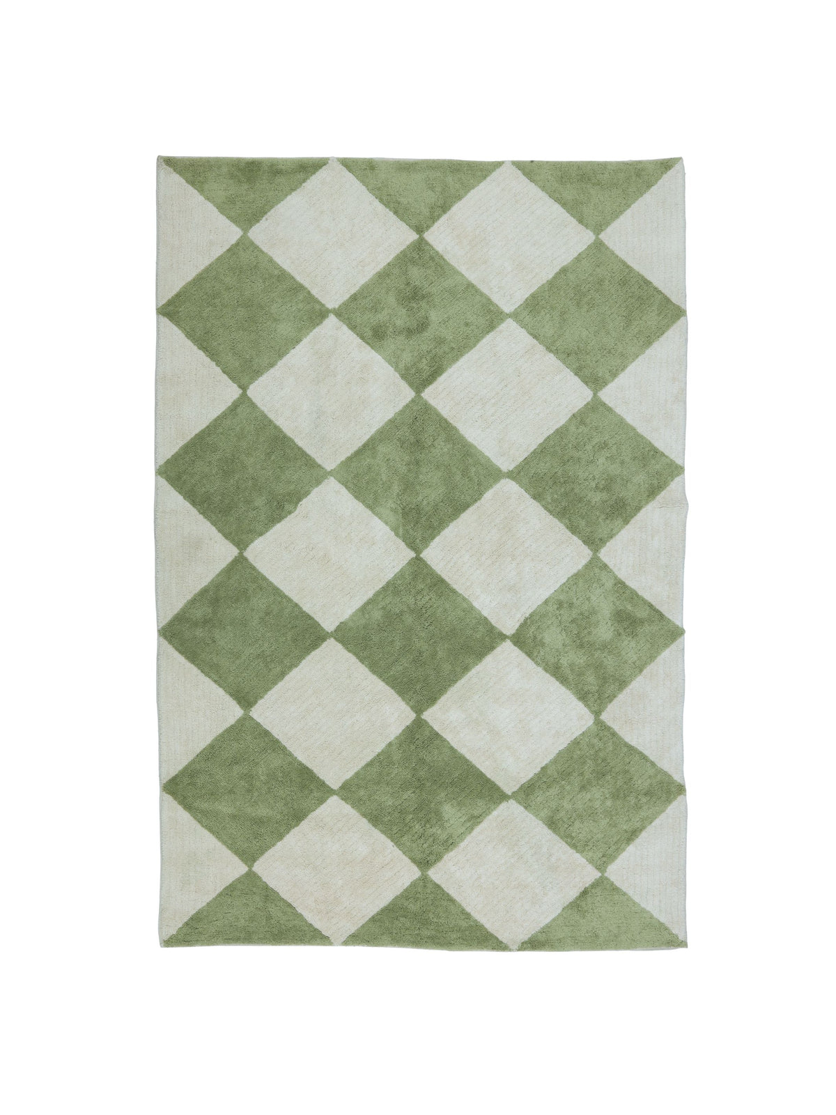 Checker Rug - Sage
