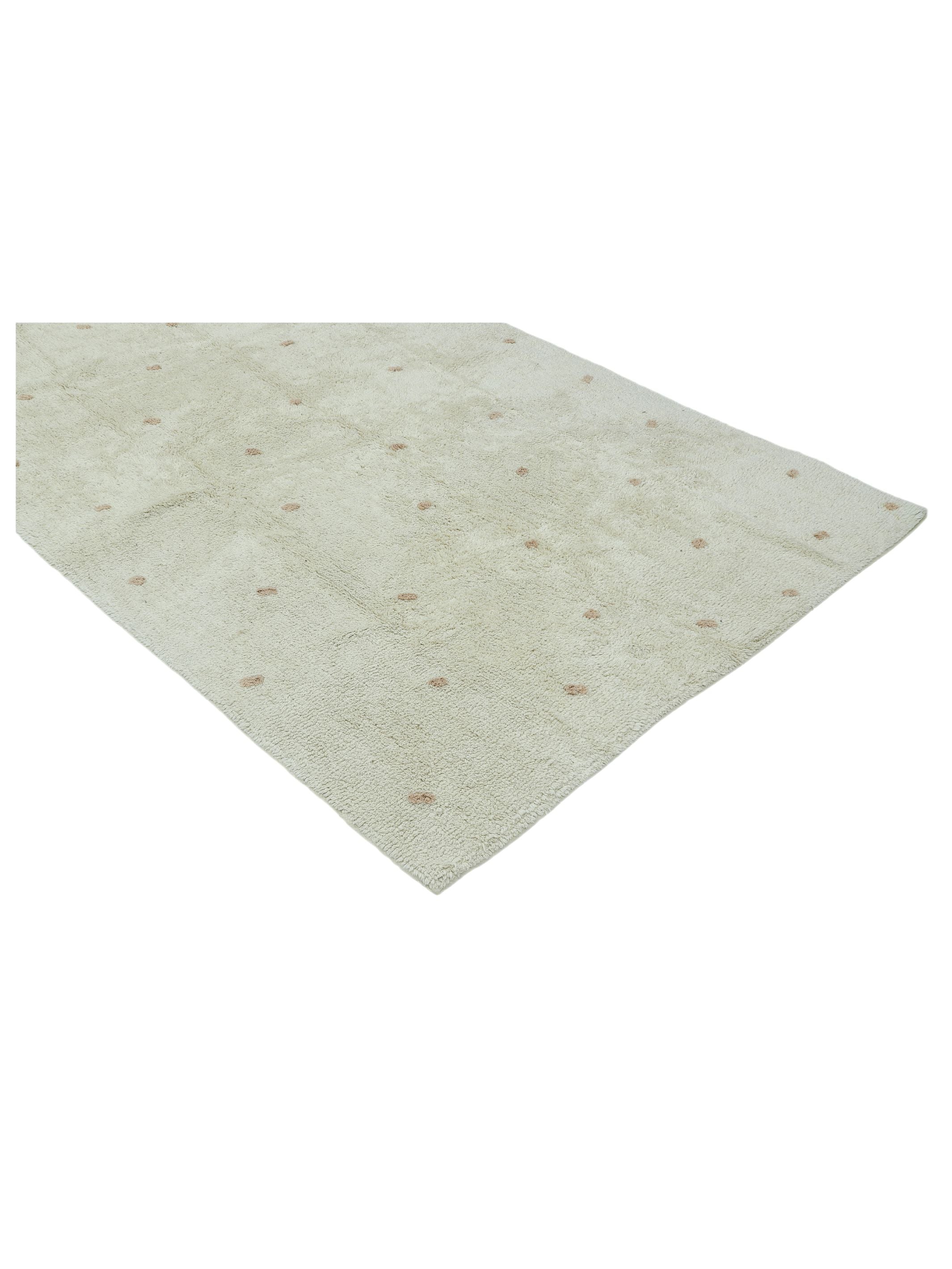 Dot Rug - Dusty Coral