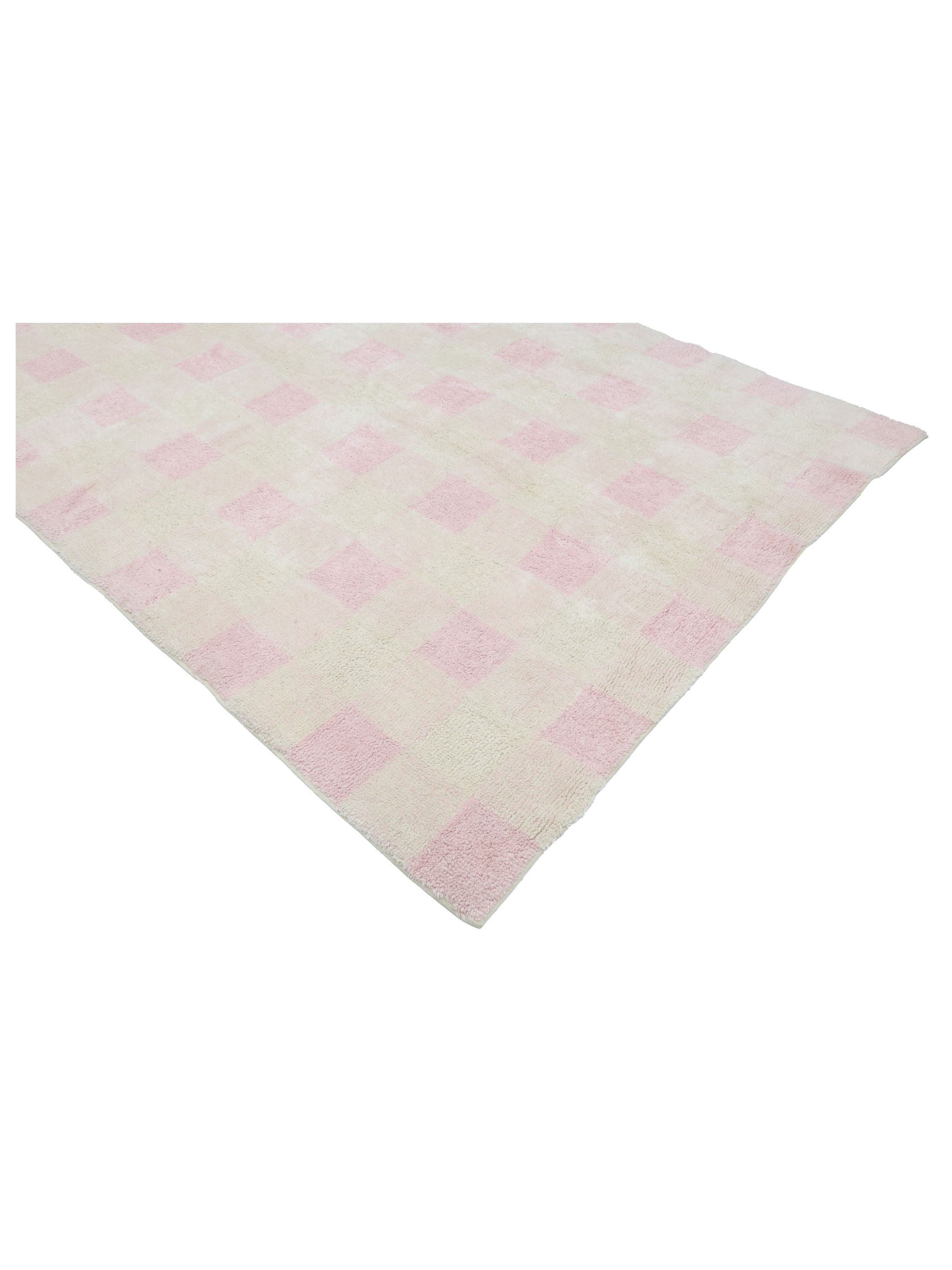 Gingham Rug - Blush