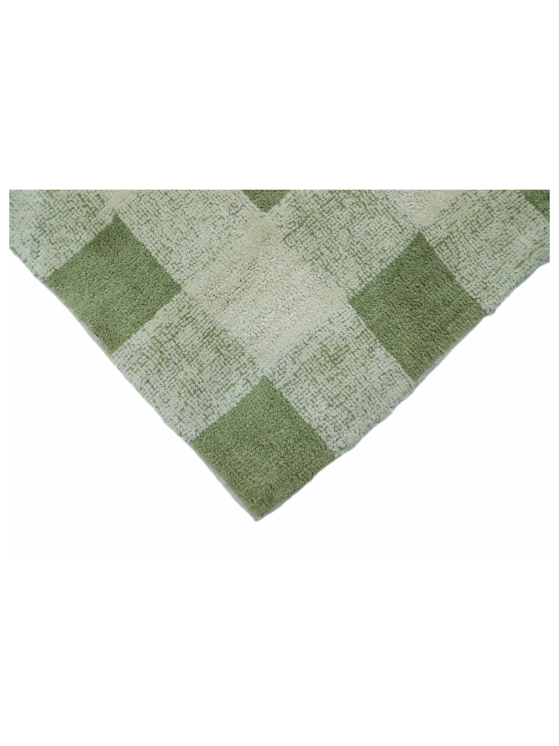Green checkered pattern on a white background
