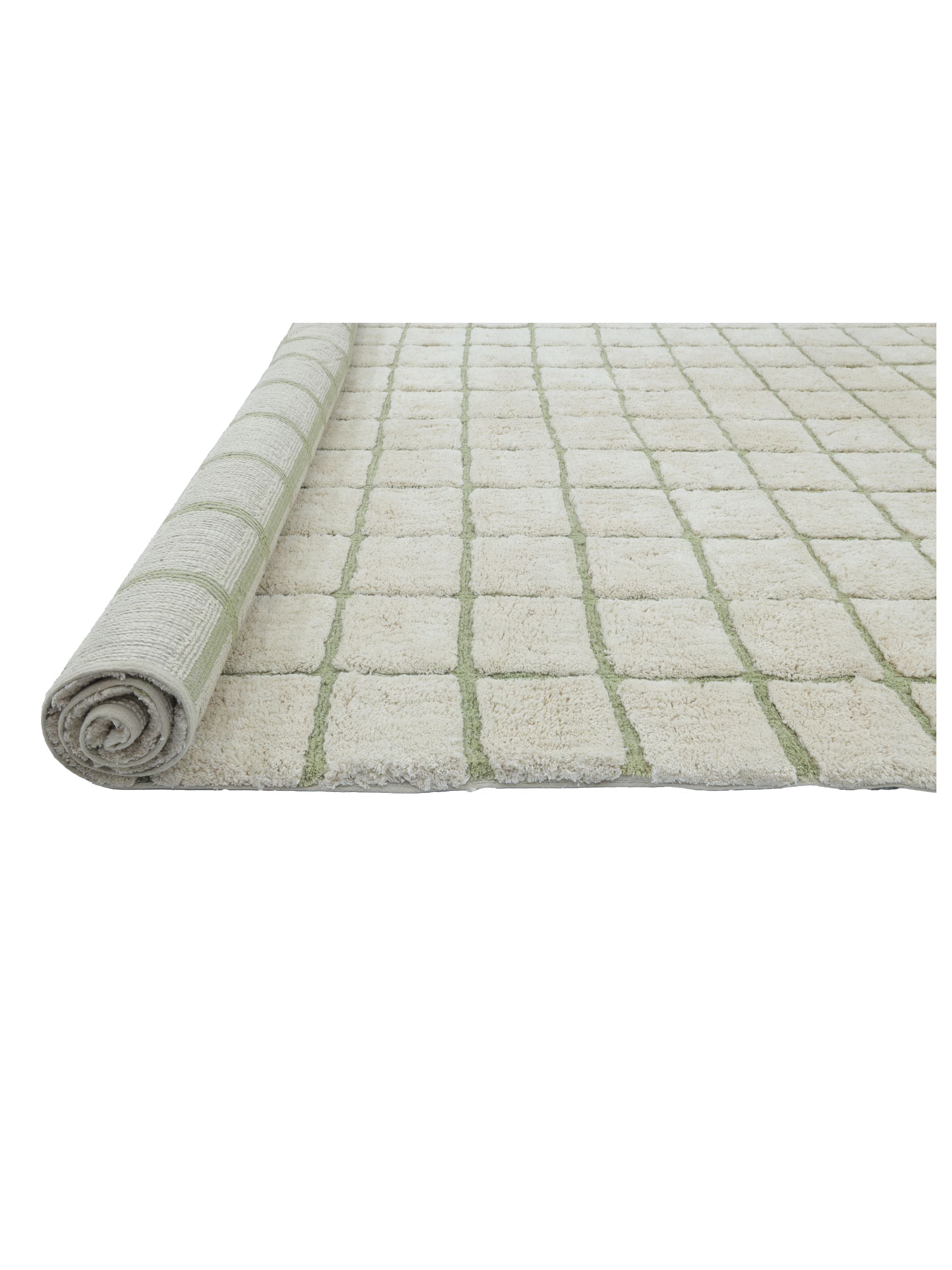 Grid Rug - Sage