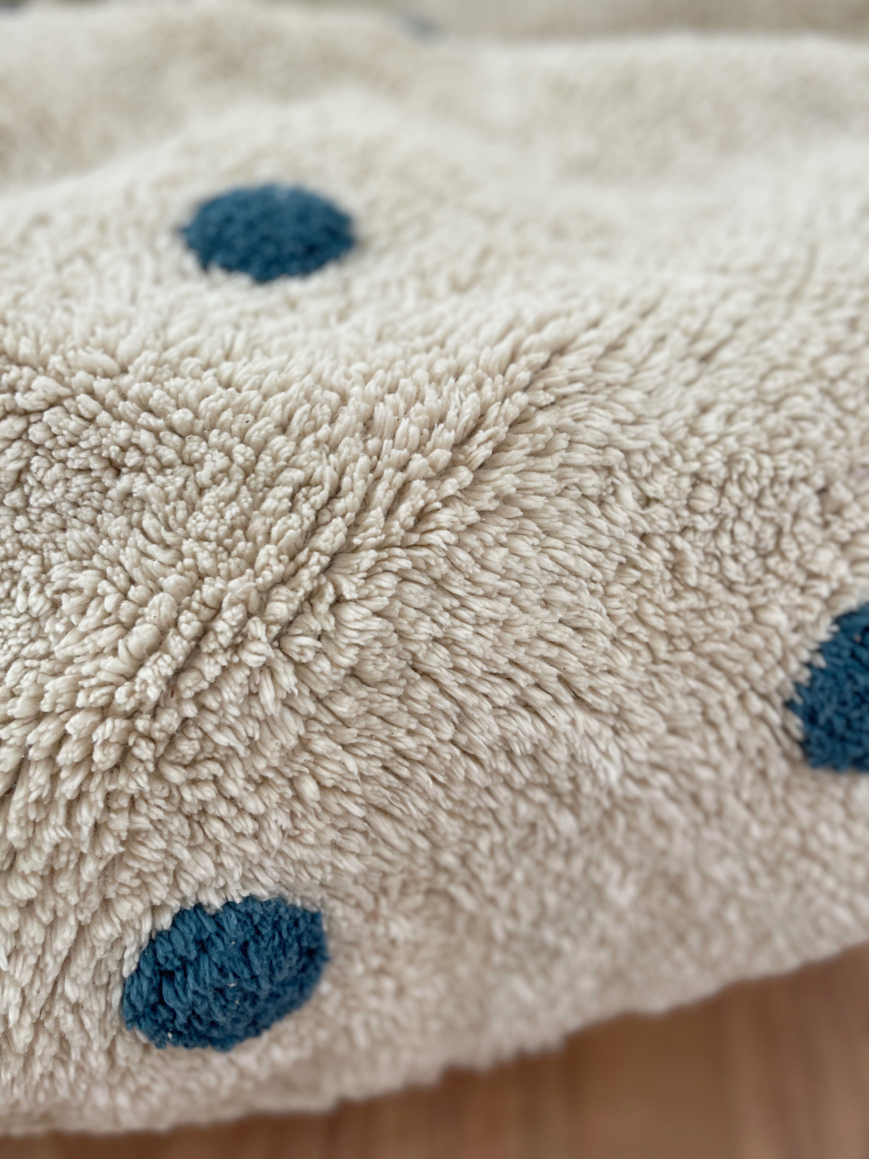 Dot Pouf - Deep Teal