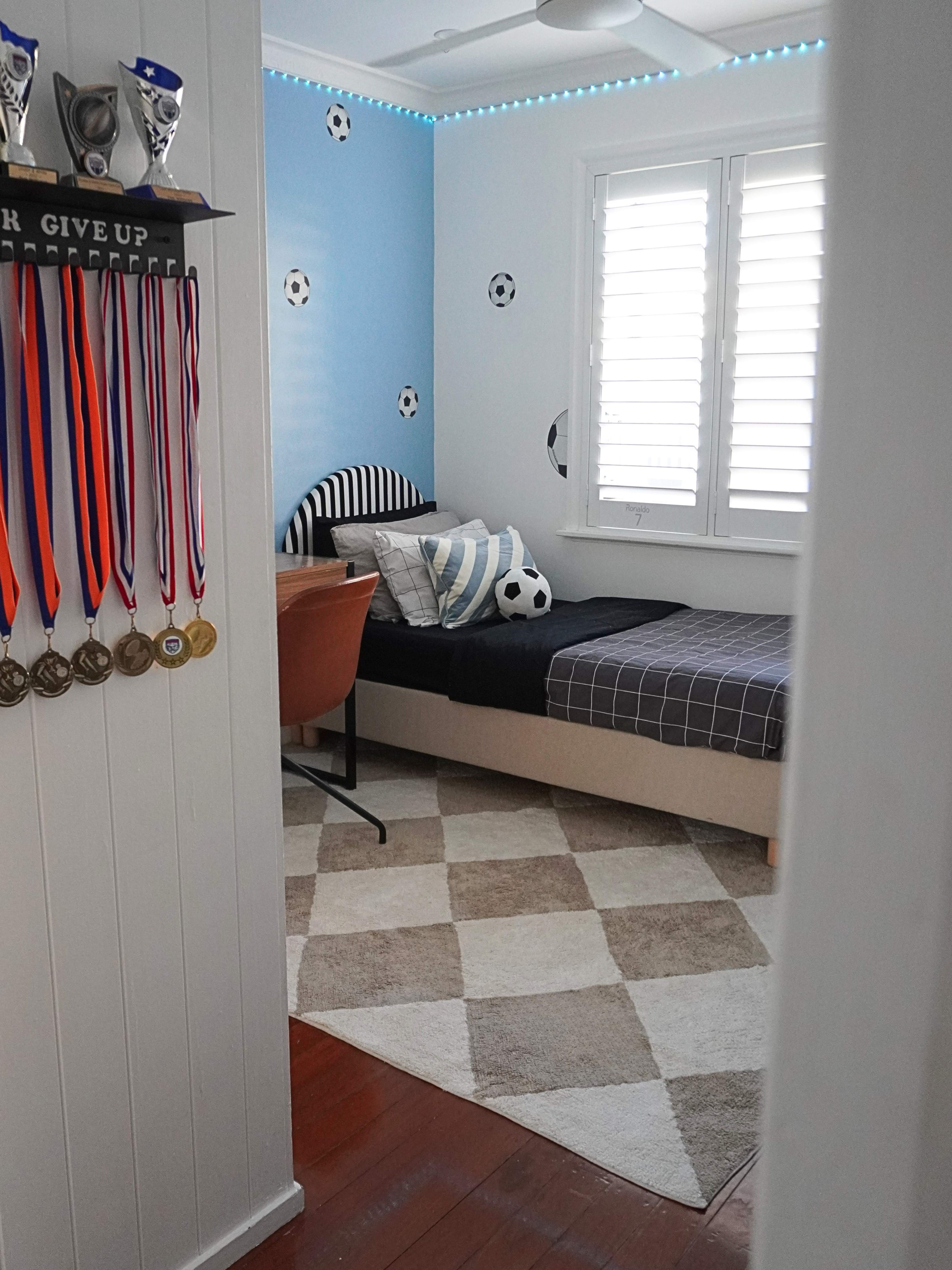 Checker Rug - Taupe