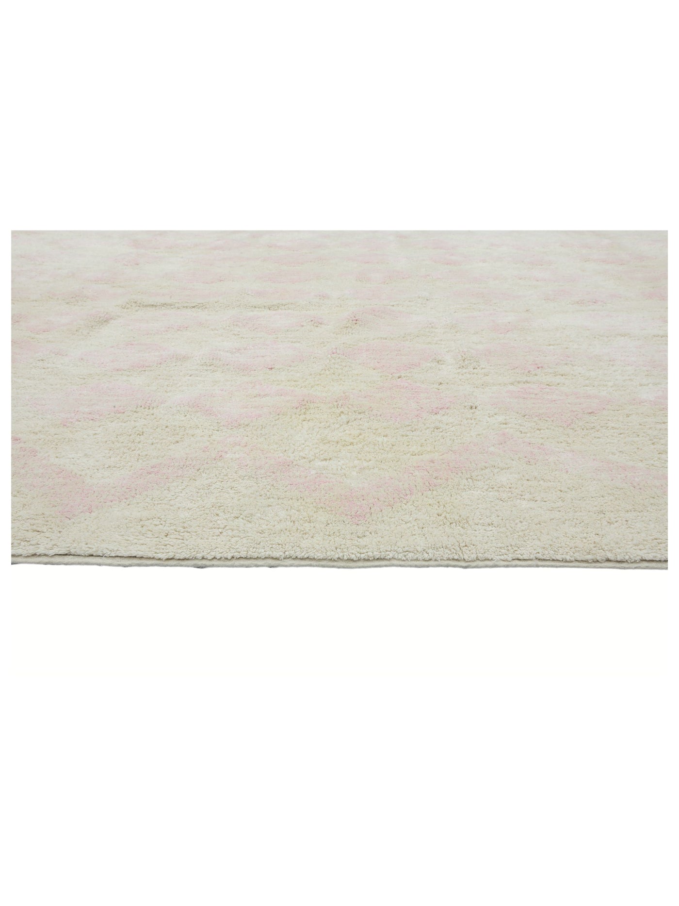Soft Pink Diamond Rug