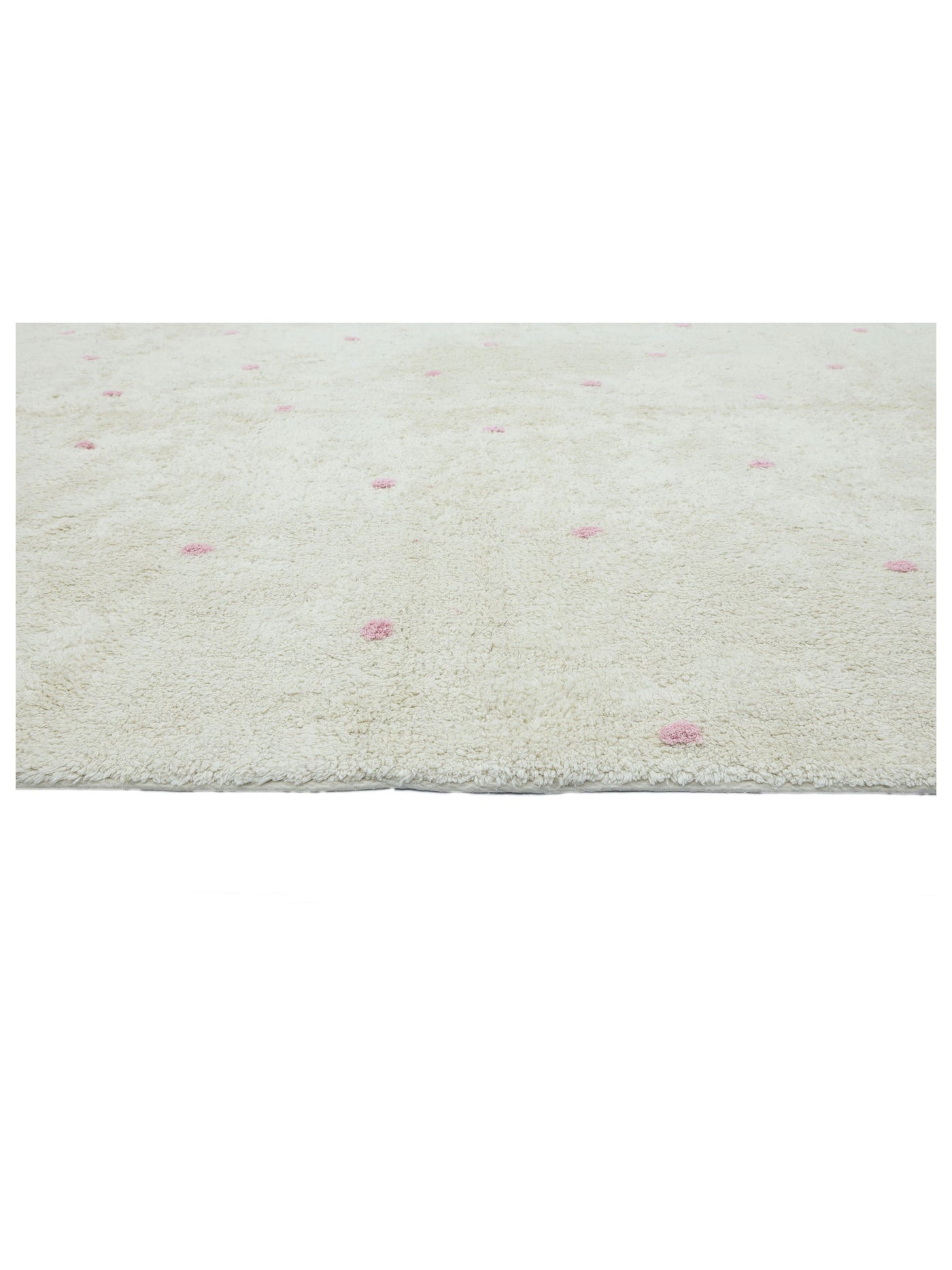 Soft Pink Dot Rug