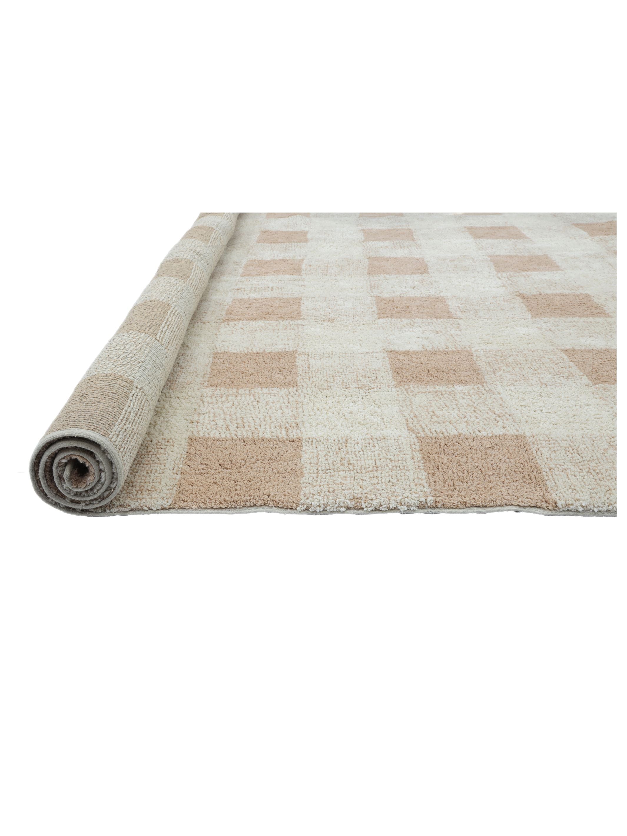 Gingham Rug - Dusty Coral