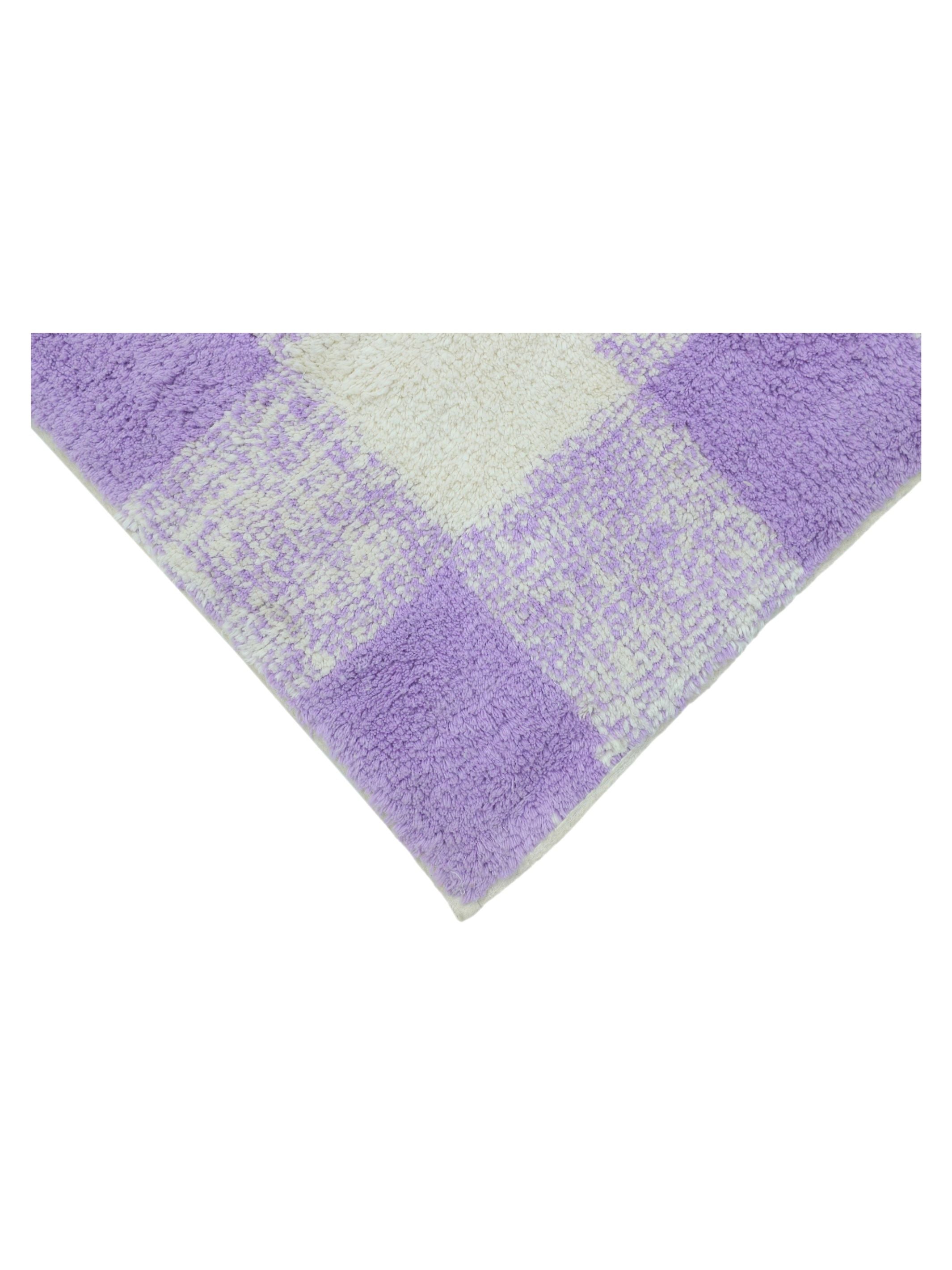 Gingham Rug - Lavender