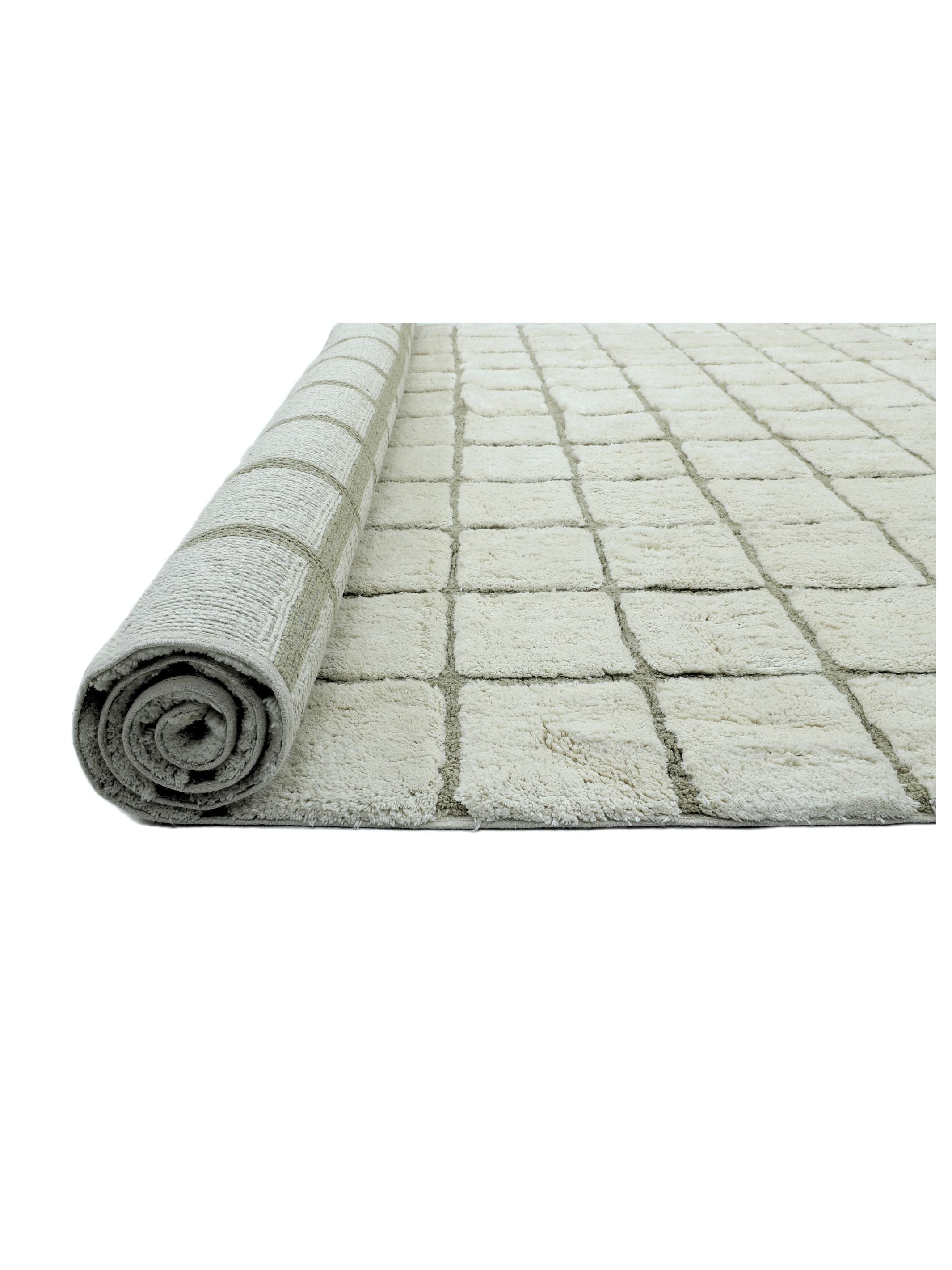 Grid Rug - Taupe