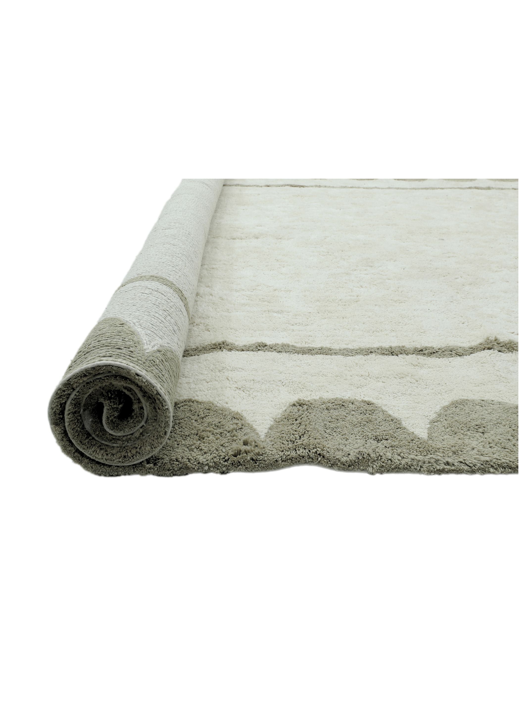 Scallop Rug - Taupe